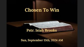 Bible Study on the Book of Ephesians The Overcomer Must Be Focused  Past Isiah Brooks  91324 PM [upl. by Eidnarb]