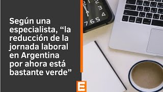 Según una especialista quotla reducción de la jornada laboral en Argentina está bastante verdequot [upl. by Graham]