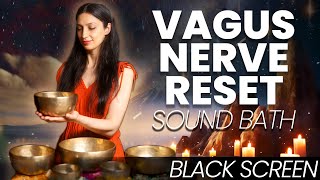 Vagus Nerve RESET to SLEEP  Sound Bath Healing Meditation [upl. by Butler]