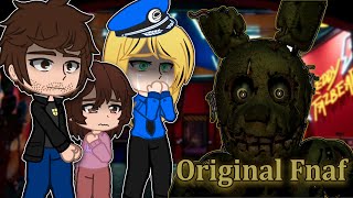 Fnaf movie characters React to Their Originalsspringtrap  Afton Family  Full Video [upl. by Ahsenyl]