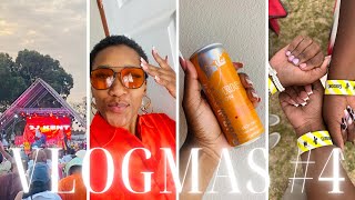 Vlogmas 4 Metro FM HEATWAVE event new nails and pedi southafricanyoutuber vlogmas2023 [upl. by Nilra]