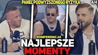 Ferrari Denis Natan Szachta  KONFERENCJA CLOUT MMA 5  NAJLEPSZE MOMENTY 44 [upl. by Yemrej675]