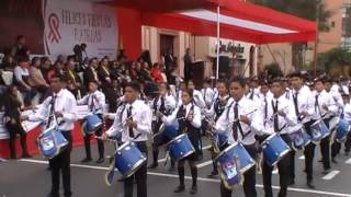 IE SACO OLIVEROS IE NICANOR RIVERA CACÉRES IEE JOSÉ MARÍA EGUREN Fiestas Patrias Barranco 2017 [upl. by Sethi]