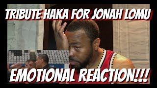 Tribute Haka For Jonah Lomu Emotional REACTION [upl. by Nanor479]