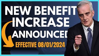 Effective August 1st 2024  First Increase for Veterans Benefits Post 911 GI Bill [upl. by Relyt]