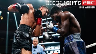 Lubin vs Fundora HIGHLIGHTS April 9 2022  PBC on Showtime [upl. by Dahcir346]