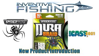 Spider Wire Introduces the New Dura Braid at ICAST 2021 [upl. by Aserret277]