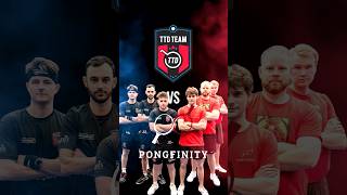 TTD TEAM VS PONGFINITY COMING SOON 🚨📢 tabletennis pongfinity tabletennisdaily shorts [upl. by Nwahser953]