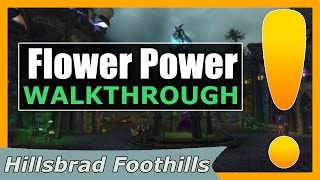 Flower Power  WoW Hillsbrad Foothills Quest Guide [upl. by Hoffmann]