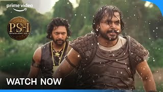 Ponniyin Selvan Part 1  Fight Scene  Prime Video India [upl. by Joye26]