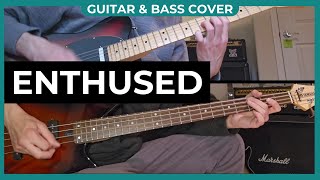 BLINK 182  Enthused  Guitar and Bass Cover [upl. by Erroll]