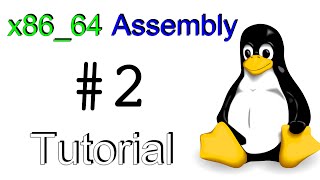 x8664 Linux Assembly 2  quotHello Worldquot Breakdown [upl. by Wandis]