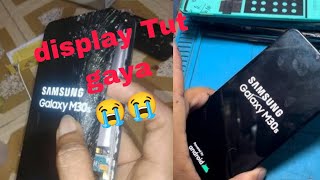 samsung M 30s broken display replace samsung m30s ka display kaise change kare [upl. by Yonina]