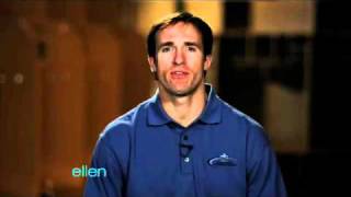 Drew Brees Speaks Out About Bullying [upl. by Ramilahs]