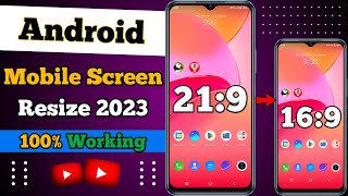 Mobile Screen Resize 2023  How to resize mobile screen [upl. by Valentina]