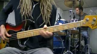 Funk Rock Bass amp Drum Grooves in 78 [upl. by Akeinahs477]