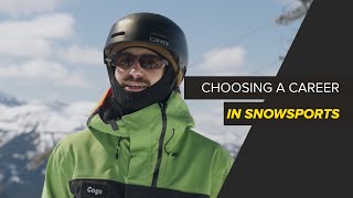 Choosing a Career in Snowsports with WE ARE SNO [upl. by Barnum777]