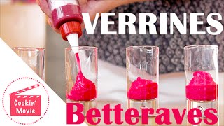 Verrines mousse de betteraves bacon et tartare ► APÉRO [upl. by Felipa934]