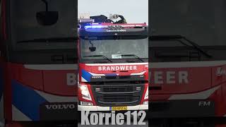 BULLHORN HV 026171 Brandweer Leeuwarden met spoed throwbacktuesday firedepartment feuerwehr [upl. by Fesuy]