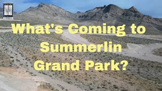 Summerlin Las Vegas Grand Park Drone Overview Part 1 [upl. by Renner]