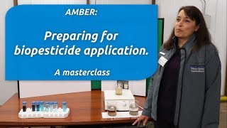 Preparing for biopesticide application A masterclass [upl. by Anaiek]