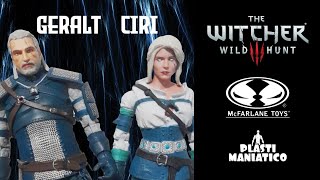 The Witcher 3 Wild Hunt  McFarlane Toys  Geralt  Ciri [upl. by Eirolam955]