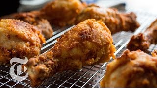 MakeAhead Buttermilk Fried Chicken  Melissa Clark Recipes  The New York Times [upl. by Leupold]