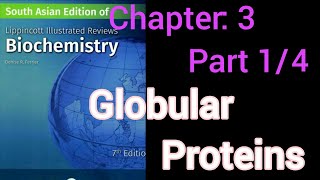 lippincott chapter 3 globular proteins part 14  myoglobin hemoglobin Oxygen dissociation curve [upl. by Enihsnus916]