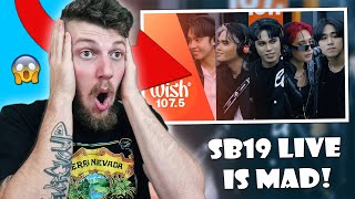 THEY PERFORM BETTER  RAPPER REACTS to SB19 performs “Bazinga” LIVE on Wish 1075 Bus Reaction [upl. by Serge]