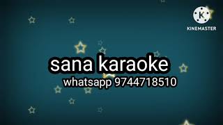 arikil nee undayirunnenkil karaoke with lyrics [upl. by Yrehcaz226]