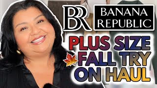 I Spent 1500 at Banana Republic Plus Size so you dont have to [upl. by Richer]