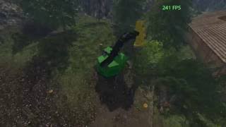 FS 15 FDR Feller Buncher John Deere 859M [upl. by Sissel566]