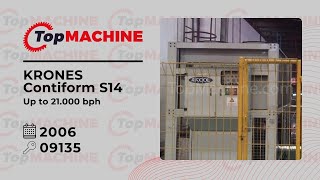 KRONES Contiform S14 PET Stretch blow molding machine used [upl. by Onaicul601]