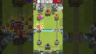 Barbarians amp Wizards vs Skeleton army amp Goblin Barrel satisfying clashroyale [upl. by Orecic]