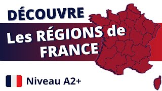 Apprendre le français  les RÉGIONS de FRANCE [upl. by Latsyrhc816]