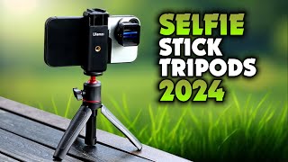 Best Selfie Stick Tripods 2024 [upl. by Llenoil942]