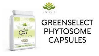 GREENSELECT PHYTOSOME CAPSULES  HELLENIA HEALTHFOODS [upl. by Noswal]