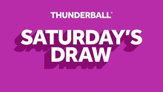 The National Lottery Thunderball draw results from Saturday 20 January 2024 [upl. by Mian203]