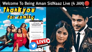 4 JAN 22 Days to go for Queens Shehnaaz Gill 🎉 Being Aman SidNaaz Fans Live 💫 [upl. by Sirama]