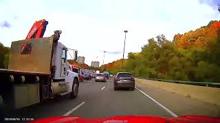 Barrie to Toronto Road Trip in Fall  Dashcam Capture of Scenic Drive [upl. by Isidore162]