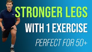 One Incredible Exercise For Stronger Legs for 50 [upl. by Olrac]