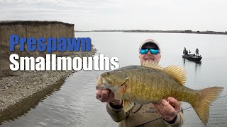 Catching Prespawn Smallmouth Bass [upl. by Eduino800]