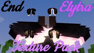 End Glowing Elytra Minecraft Texture Pack [upl. by Nalyd]