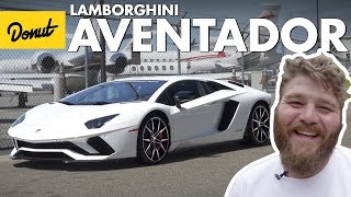 Driving the Lamborghini Aventador S  The New Car Show  Donut Media [upl. by Blau149]