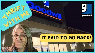 Going Back Paid Off  Goodwill Thrift With Me [upl. by Estus]