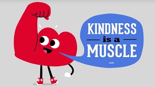 Kindness Counts quotKindness is a Musclequot SingALong Lyric Music Video  Universal Kids [upl. by Sucramed187]