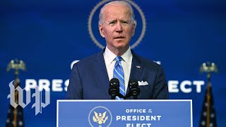 Biden announces his 19 trillion relief plan which includes 2000 stimulus checks [upl. by Phelgon]