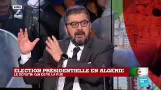 Présidentielle en Algérie  quotCest une mascarade électoralequot [upl. by Vano]