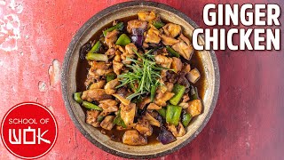 Classic Spring Onion amp Ginger Chicken Stir Fry Recipe [upl. by Aillicsirp39]