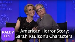 American Horror Story  Hotel Sarah Paulsons Many Characters  PALEYFEST LA 2016 [upl. by Alisen]